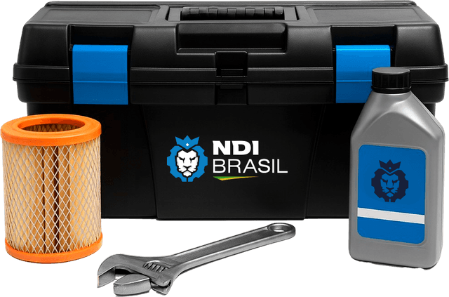 Kit Manutenção Completo - Caixa, Filtro, Chave, Óleo